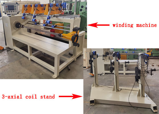 3-head Automatic Coil Winding Machine Copper Wire Winder For Winding Copper Or Aluminium Wire