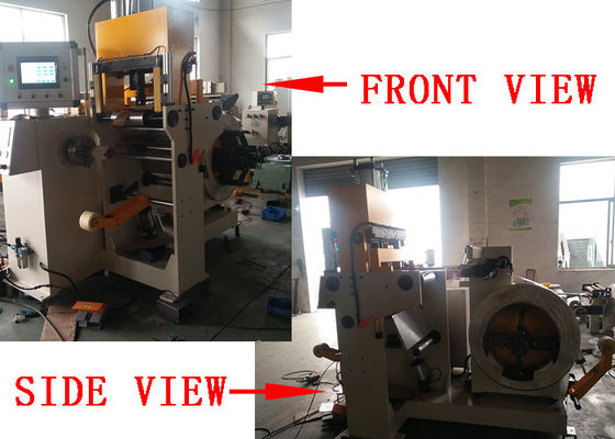 Automatic Cold Welding One Foil Decoiler LV Transformer Foil Winding Machine  