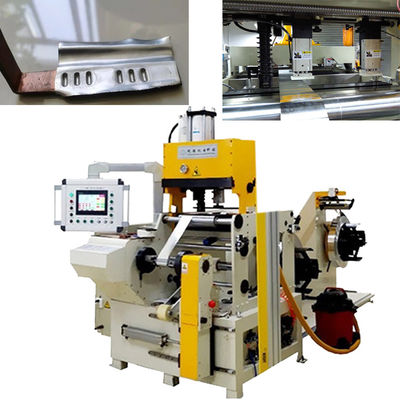 Máquina de bobina de aluminio de cobre de la hoja del transformador con dos Decoilers