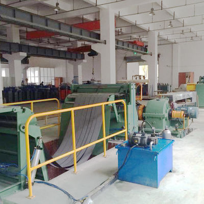 Bobina de fabricación automática de acero de la tira de la máquina que raja de la base del silicio