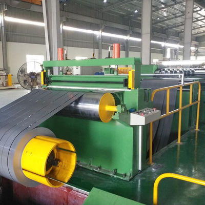 Máquina automática de corte longitudinal de tiras de acero al silicio de 500 mm de DI