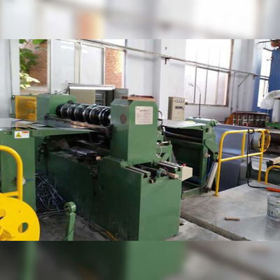 Máquina automática de corte longitudinal de láminas de acero al silicio 120m/min