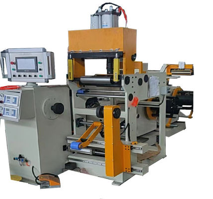 Máquina bobinadora de láminas de cobre de alta precisión BRJ300-2 con control PLC