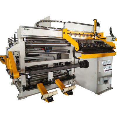 Máquina de enrollamiento de papel de cobre de dos capas Máquina automática de papel de viento