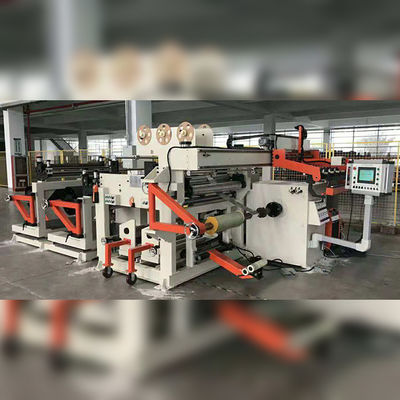 Máquina de enrollado automático de lámina de cobre con transformador LV