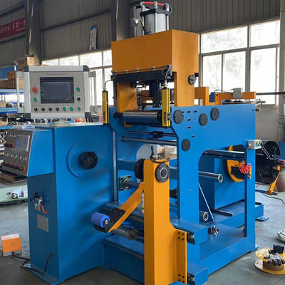 Transformador girador soldadura a presión fría máquina de girar papel de cobre de baja tensión