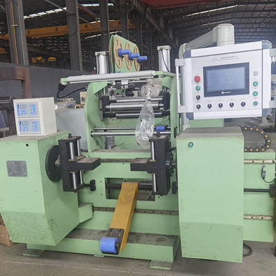 Reactor automático de bobina de papel de cobre bobinadora de bandas de papel