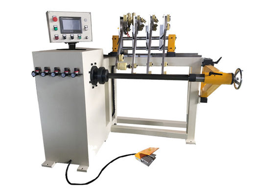 Máquina automática de enrollamiento de alambre de cobre de 4 cabezas para alambre redondo y plano Tamaño Ø0.3mm 4.0mm