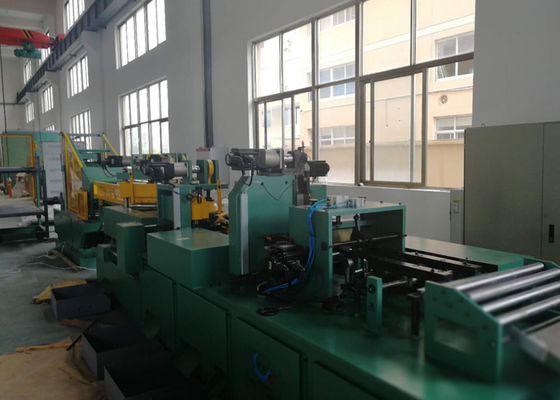 Máquina de corte del núcleo del transformador de corte de línea de paso a longitud