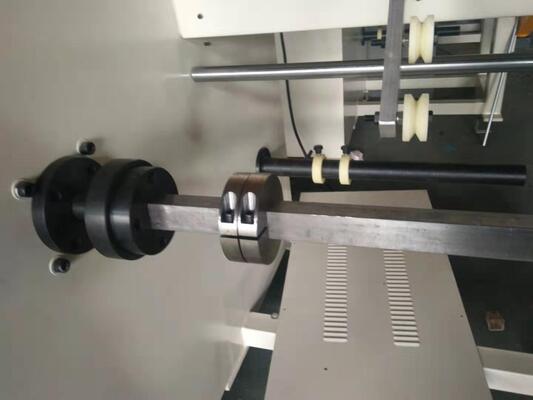 Máquina automática de devanado de bobina de transformador con motor de 7.5KW, velocidad de 0 ~ 90 RPM y sistema de control PLC