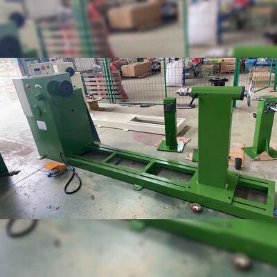 Bobinadora de alambre simple Máquina bobinadora de bobinas de transformador semiautomática 