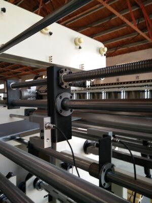 Control PLC Máquina automática de bobinado de papel de cobre con dos desenrolladores de papel y velocidad de 16 RPM