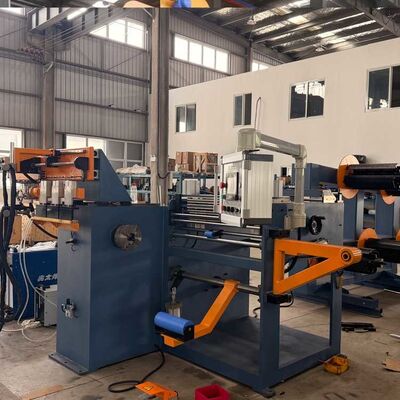 Máquina bobinadora de lámina para transformadores con soldadura TIG de espesor de lámina de cobre de 0.2-2.0 mm y potencia de bobinado de 11kw para la fabricación de transformadores