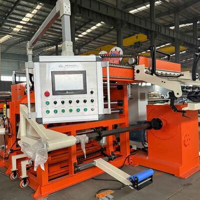Máquina de bobinado de papel transformador de 15kw con control de tensión neumática y garantía de 12 meses para bobinado de precisión