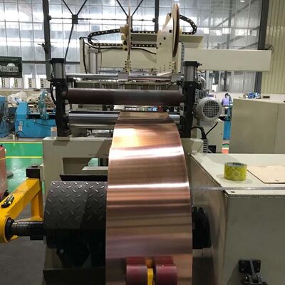 Máquina de bobinado de lámina de transformador de alimentación de 380V con 2 conjuntos de unidad de desbaste y garantía de 12 meses