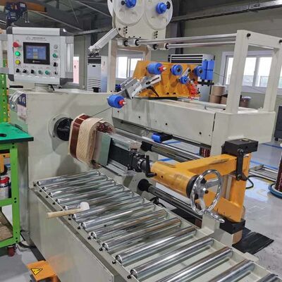 Máquina de enrollamiento de bobinas de transformador de cola de apoyo triangular para cables de cobre y aluminio 0,3-5,0 mm