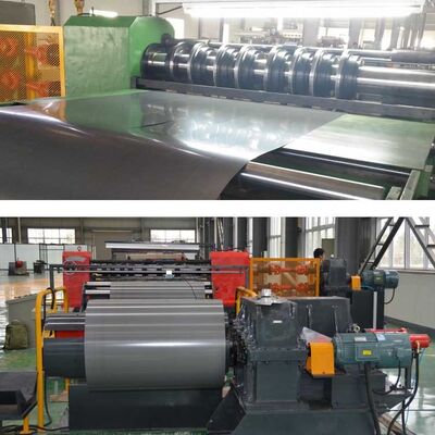 Línea de corte de acero de silicio de alta precisión con precisión de corte de ± 0,1 mm, velocidad de corte de 120 m / min y acabado sin burr para la fabricación de núcleos de transformadores