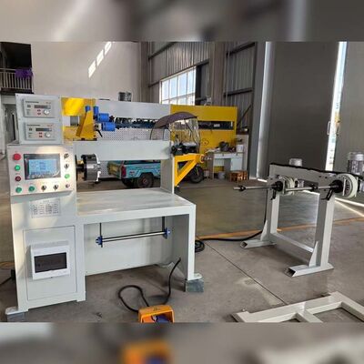 Máquina automática de devanado de bobina de transformador con anchura máxima de devanado de 500 mm y servomotor de 0,75 kW con cabeza de mandíbula de 4 mandíbulas