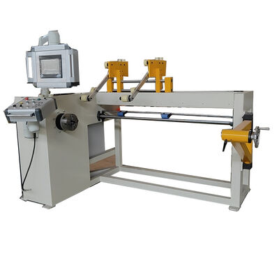 Máquina de bobina de transformador de 2 cabezas de alta eficiencia con control PLC y potencia de 7.5kw