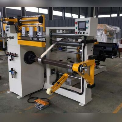 JJ-BRJ600-2 Máquina de bobinado de papel de cobre / aluminio personalizada