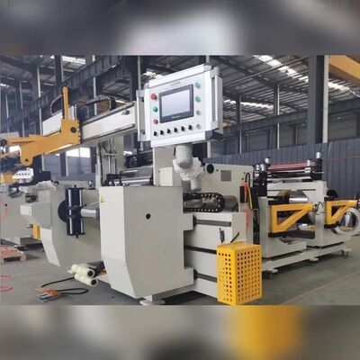 Máquina automática de bobinado de lámina de cobre para bobinas de reactor con lámina de cobre de 0.2-2.0mm y peso máximo de bobina de 1000KG