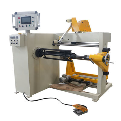Máquina bobinadora automática de bobinas con ancho de bobinado de 800 mm y control PLC para alambre de cobre y aluminio
