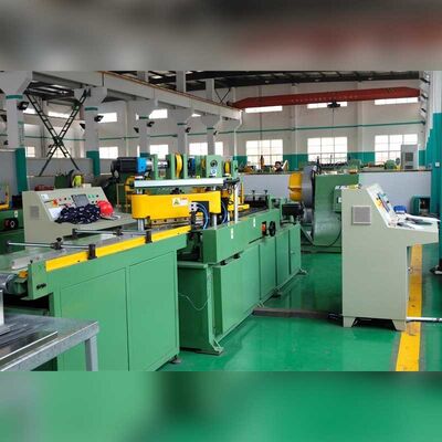 Máquina de corte de núcleo de transformador automática de alta precisión con PLC y velocidad de 120 m por minuto