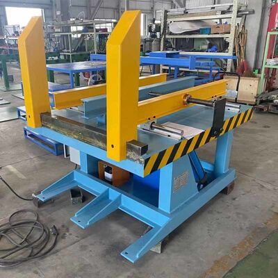 FZT-3T 3000kg Capacidad máxima Mesa de apilamiento del núcleo del transformador hidráulico con inclinación de 90 ° y mesa de trabajo de 1600x1400 mm