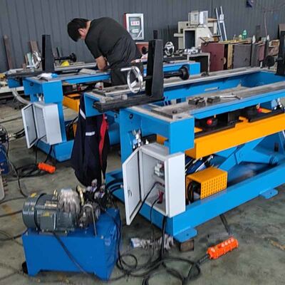 Mesa de apilamiento del núcleo del transformador amorfo hidráulico ZPT-3T con capacidad de 3000 kg y función de rotación de 90 ° Alimentada por un motor de 2,2 kW