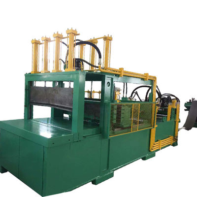Aleta acanalada del transformador que forma hoja de alimentación automática de Decoiler de la máquina la una