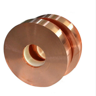 Rollo de cobre de la hoja de la pureza del rollo 99,9 de la hoja de metal del NIVEL del T2 C1100 para el tipo seco transformador