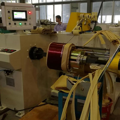 Tipo programable bobina automática del aceite de la máquina de enrrollamiento del transformador