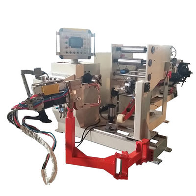 Devanadera de cobre automática seca de la tira de la máquina de bobina de la hoja del transformador de la soldadura por puntos