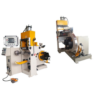 Máquina de soldadura de Copper Foil Winding del conductor de la prensa fría automática