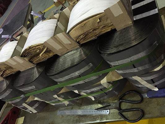 Base amorfa automática del transformador que apila la plataforma de la asamblea de la tabla