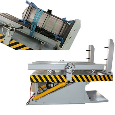 Base hidráulica automática del transformador que apila la plataforma de la inclinación de tabla
