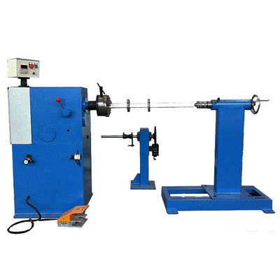 Máquina de bobina de aluminio de bobina del transformador del alambre de cobre 200rpm semi automático