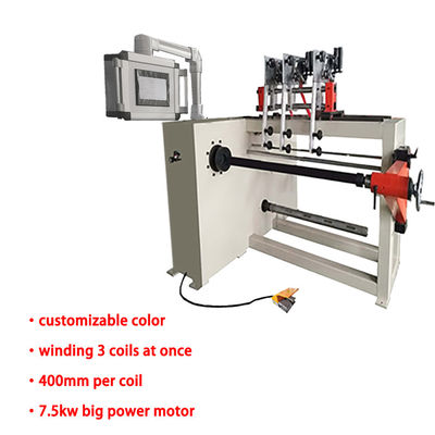 El comenzar lento automático de la máquina de bobina de bobina del control 7.5kw del PLC