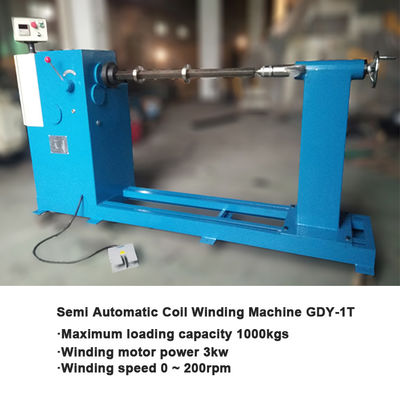 Máquina de bobina inmersa en aceite de bobina del transformador semi automática