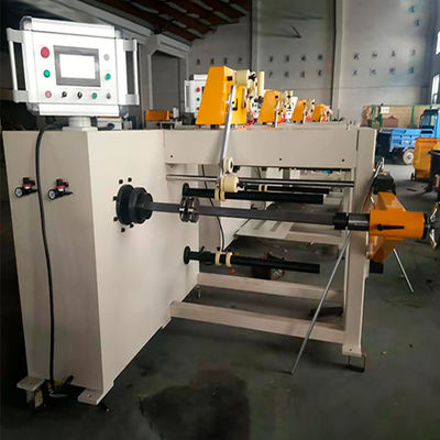 Máquina de bobina automática de bobina del control del PLC que hace la bobina del alambre del transformador