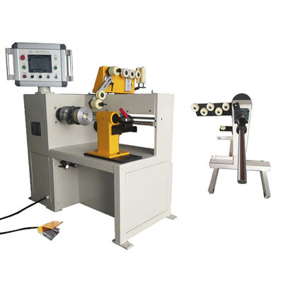 Máquina de bobina automática del transformador del alambre plano/redondo con el PLC