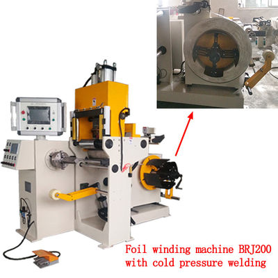 Corte manual frío automático de la máquina de bobina de la hoja de la soldadura de presión