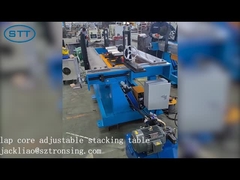 Base del transformador de Lap Core Stacking And Tilting que apila la tabla ajustable